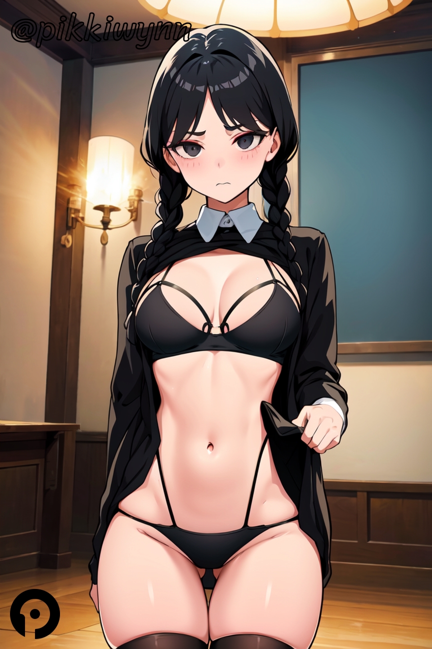 Cute wednesday anime